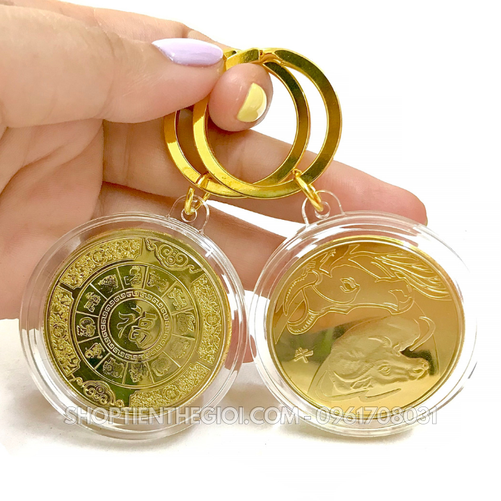 Móc Khóa 12 Con Giáp Tuổi Sửu - Trâu 